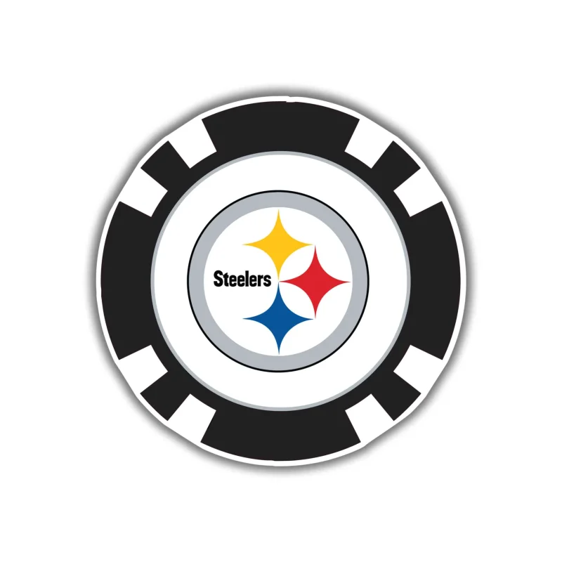 Pittsburgh Steelers Full Color Vinyl Sticker - Custom Size