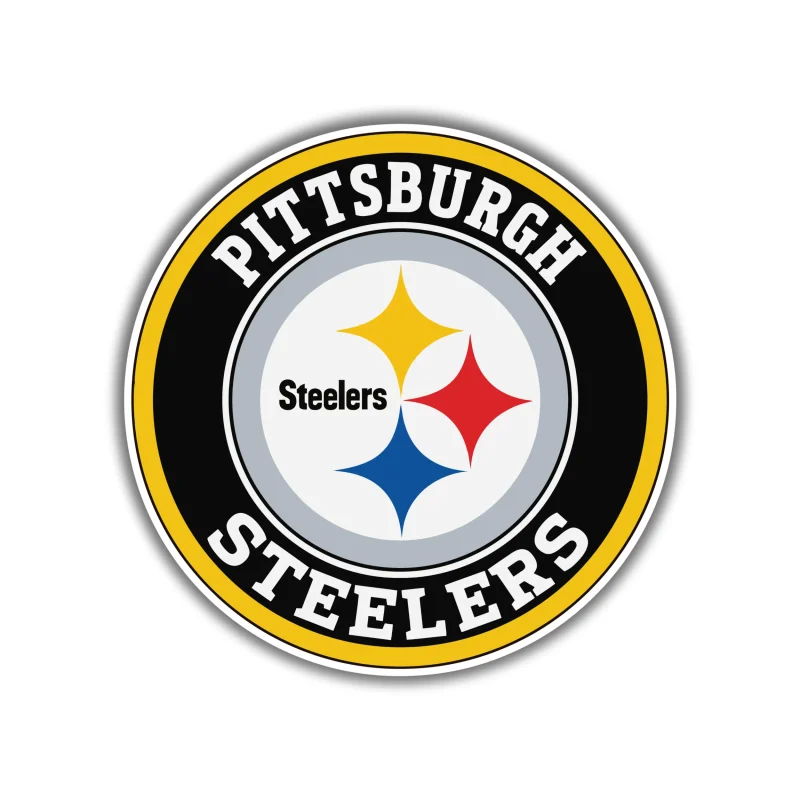 Pittsburgh Steelers - Iron On DTF Transfer - Custom Size