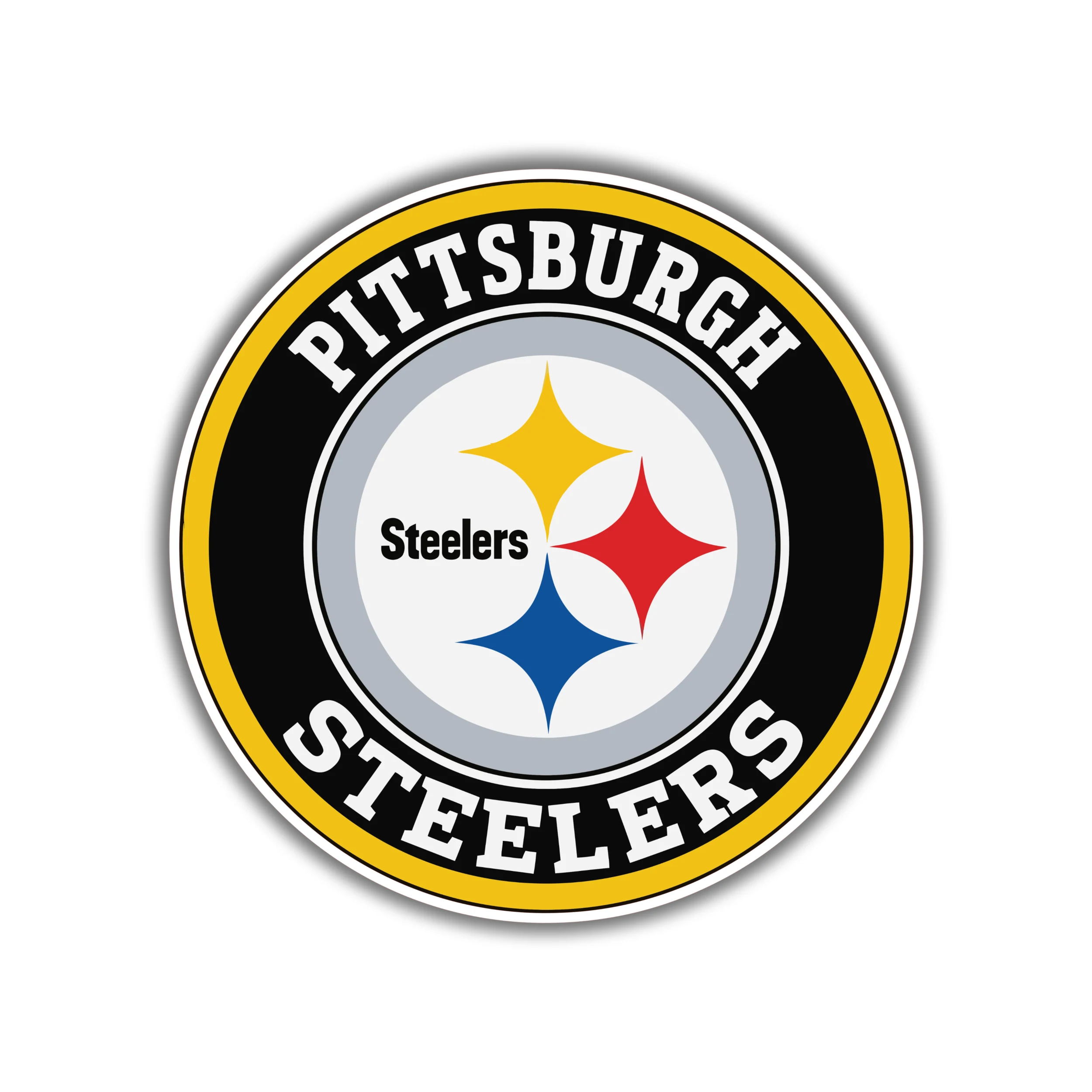Pittsburgh Steelers - Iron On DTF Transfer - Custom Size