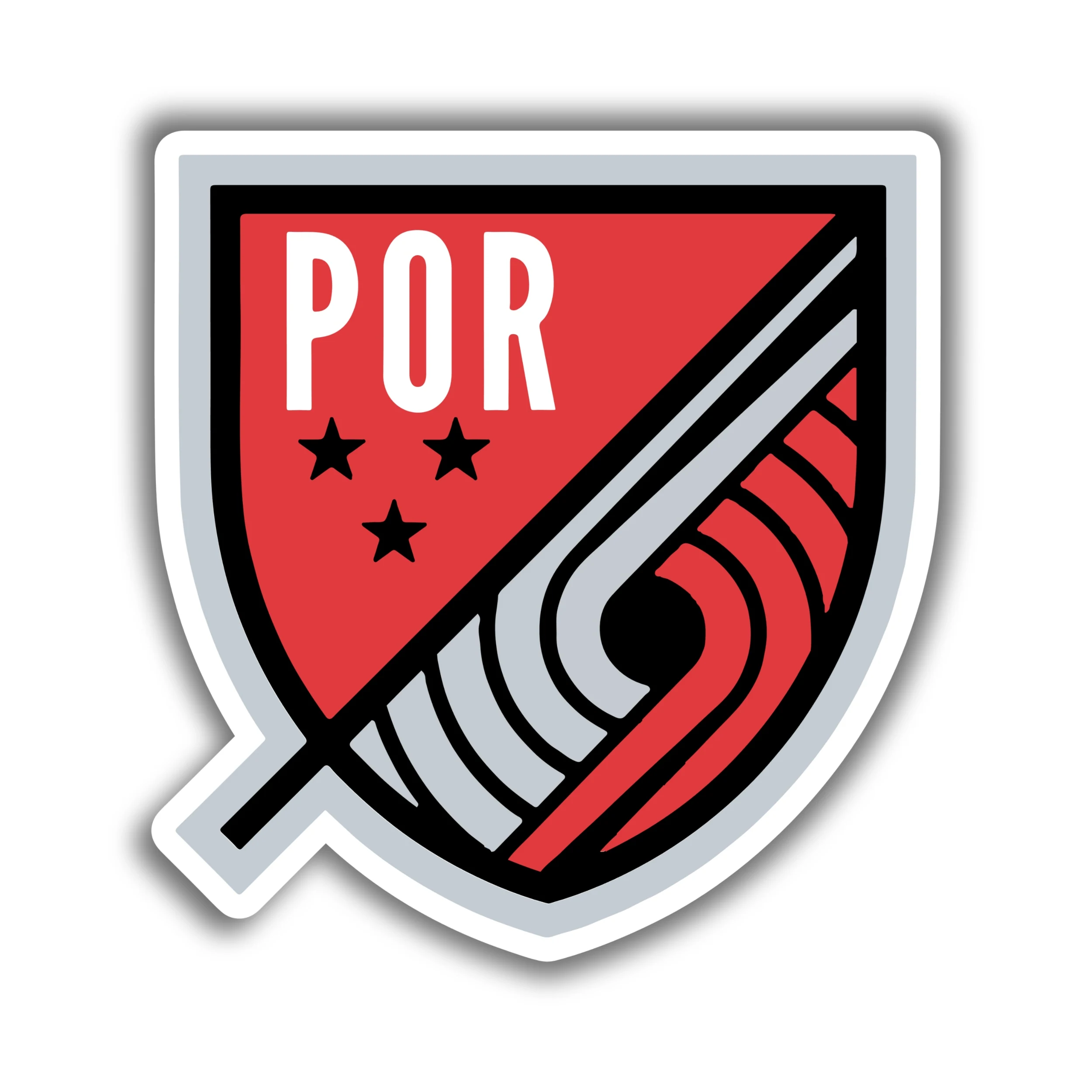 Portland Trail Blazers - POR - Iron On DTF Transfer - Custom Size