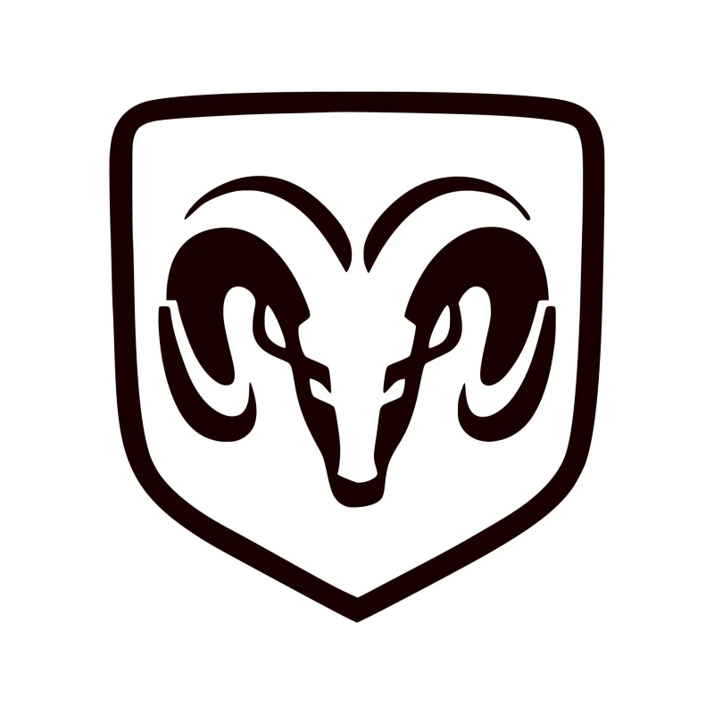 RAM Logo Vinyl Decal - Custom Size