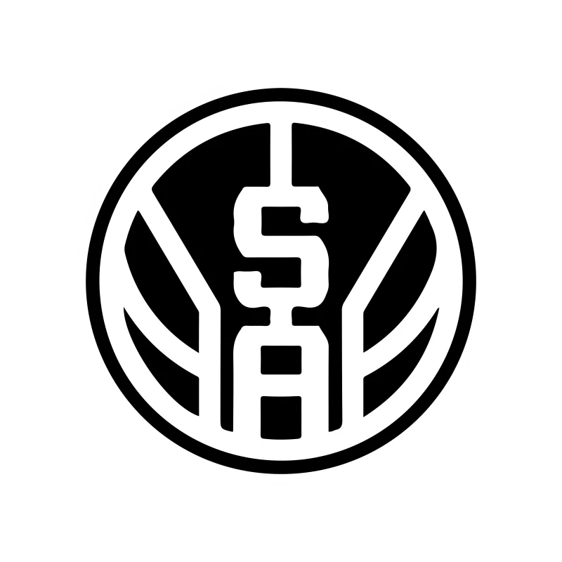 San Antonio Spurs - Basketball With SA - Temporary Tattoo