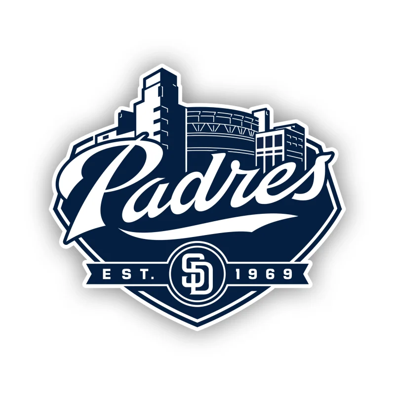 San Diego Padres - City EST. 1969 - Iron On DTF Transfer - Custom Size