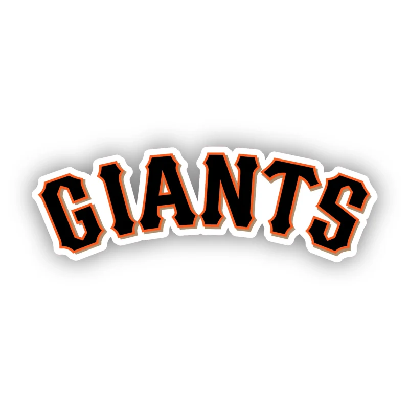 San Francisco Giants - Giants Curved - Iron On DTF Transfer - Custom Size