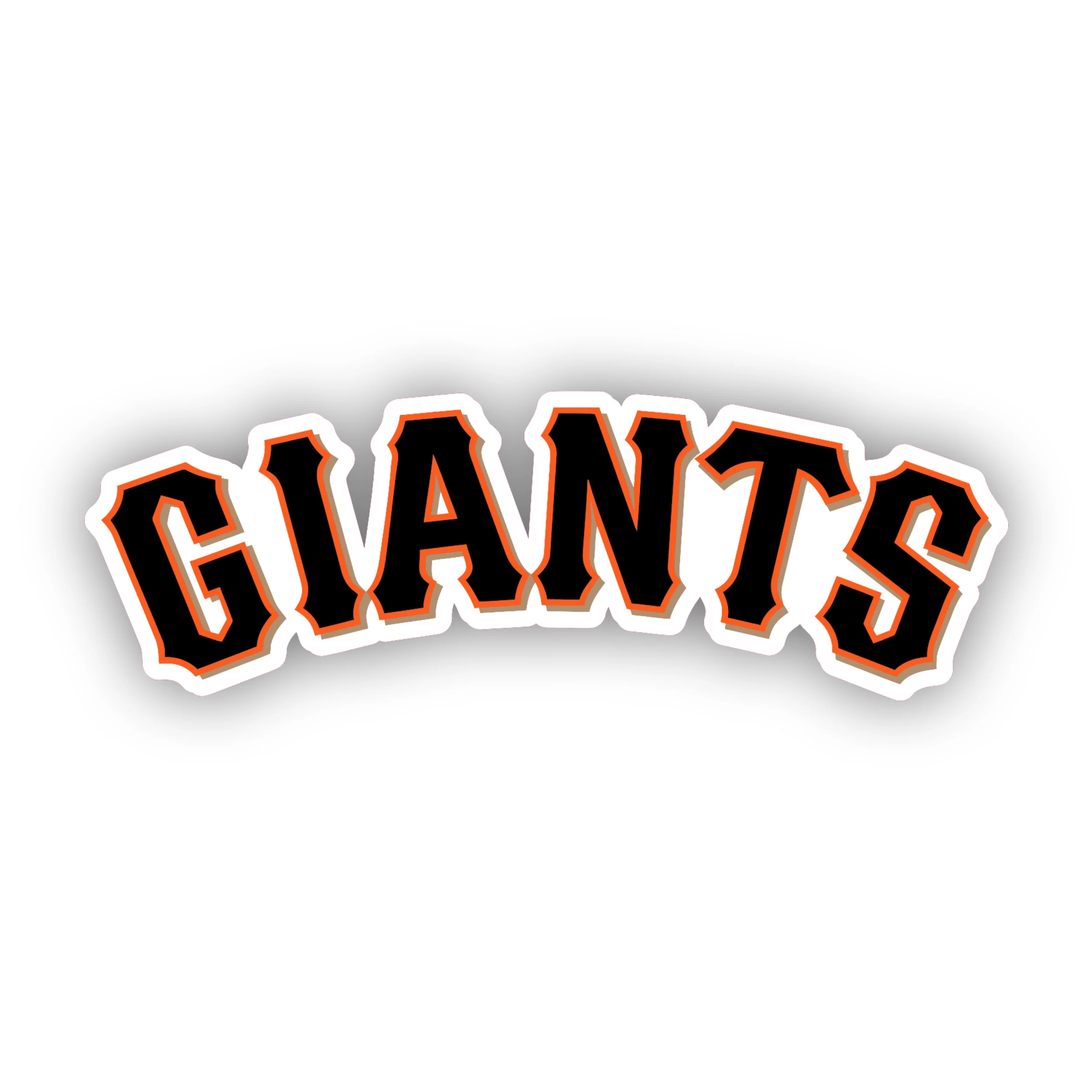 San Francisco Giants - Giants Curved - Temporary Tattoo