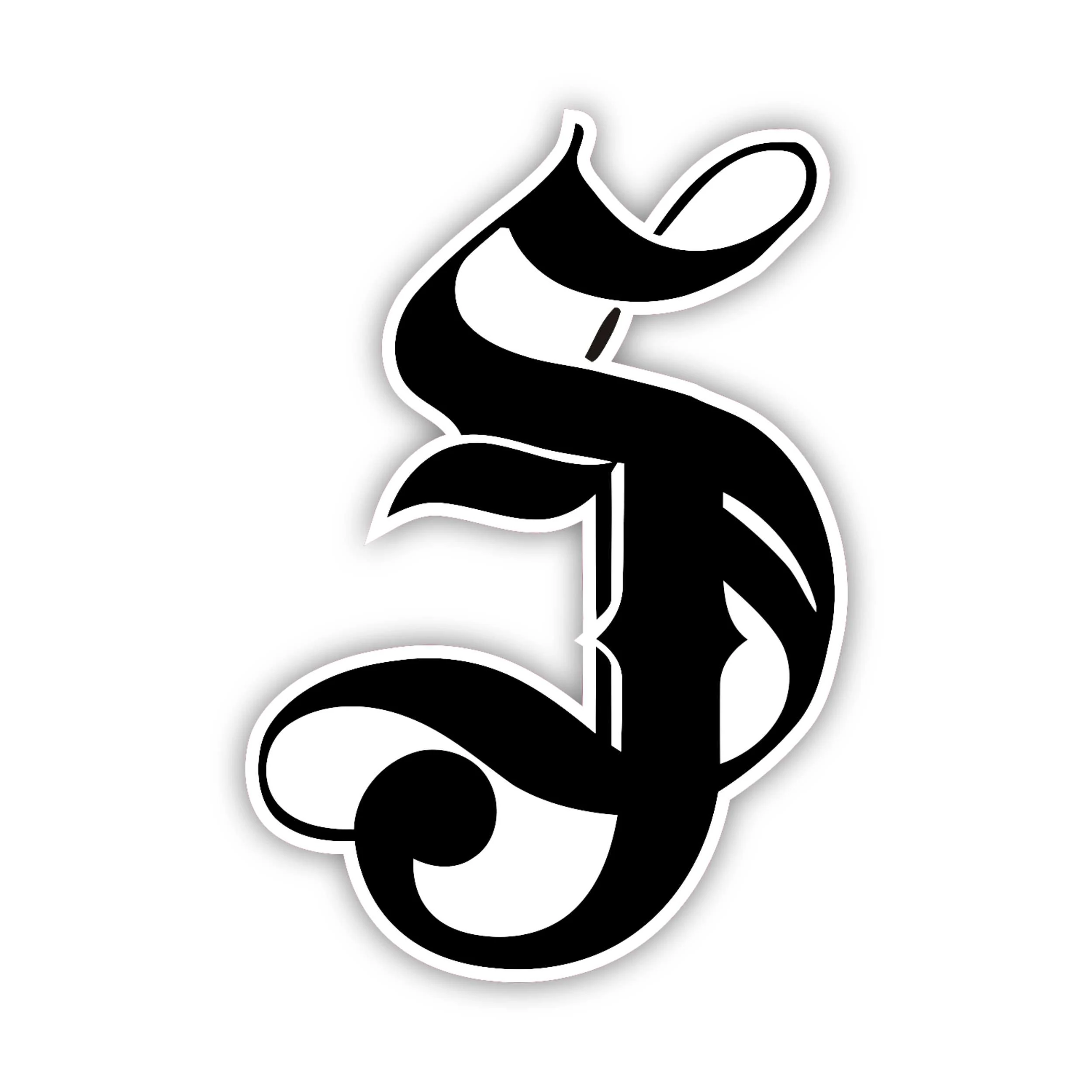 San Jose Sharks - SJ Cursive - Iron On DTF Transfer - Custom Size