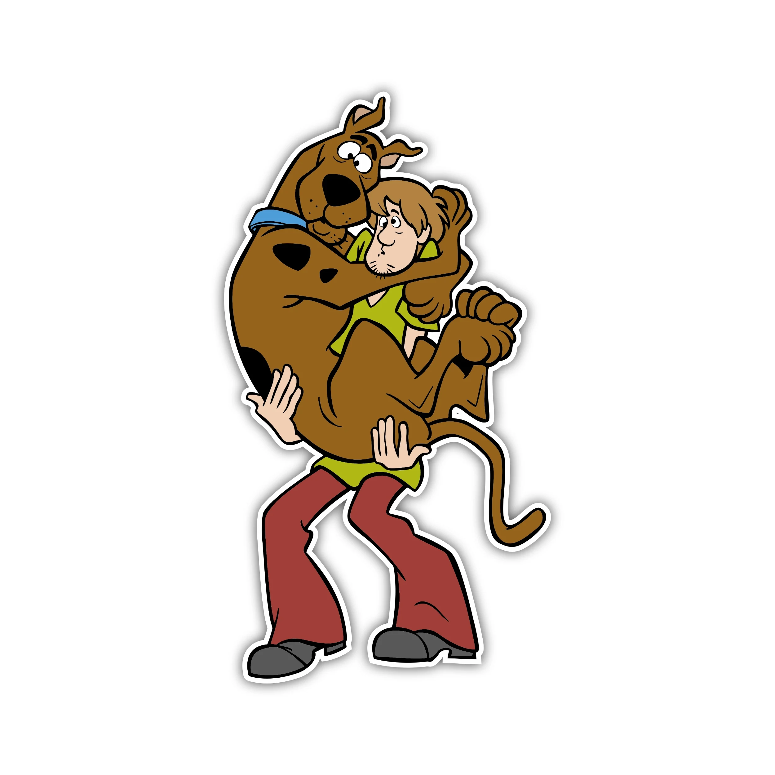 Scooby Doo - Scooby And Shaggy - Iron On DTF Transfer - Custom Size