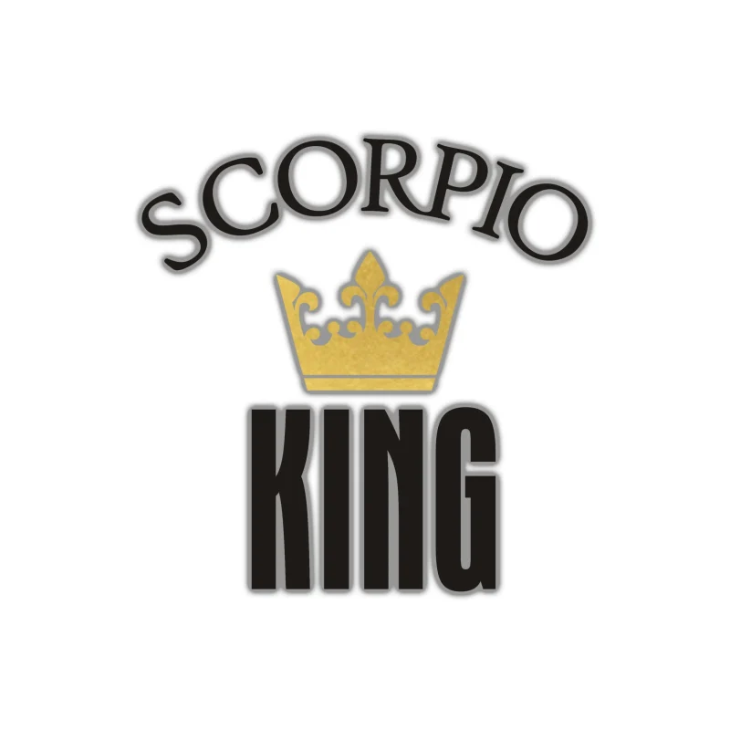 Scorpio King - Full Color Vinyl Decal - Custom Size