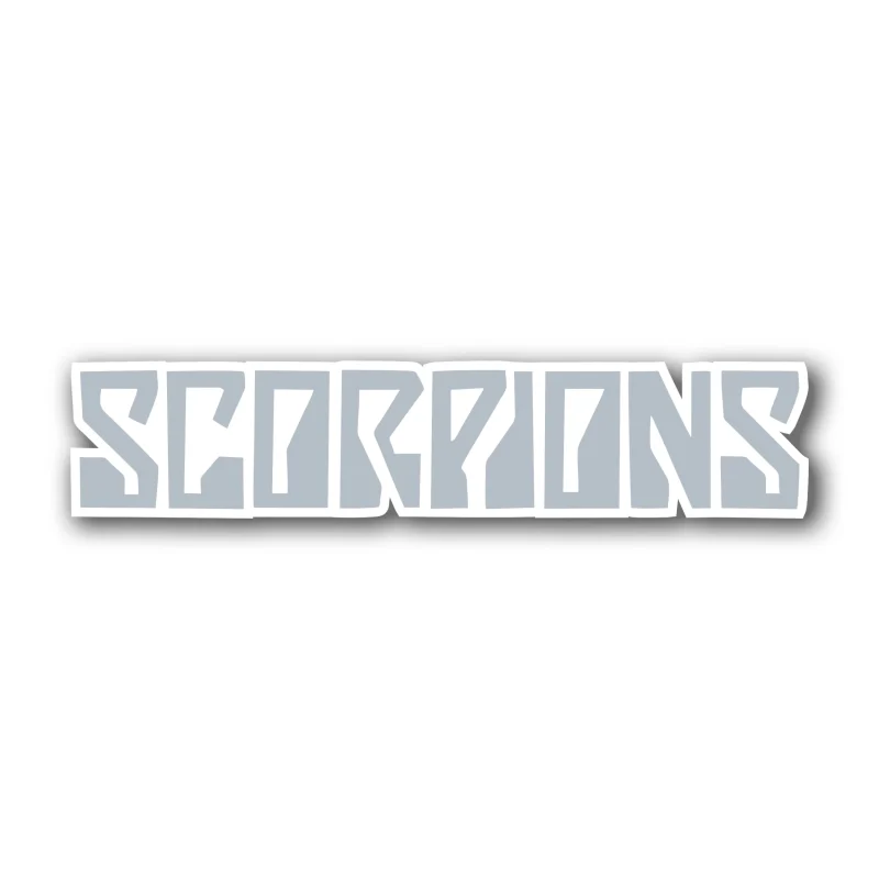 Scorpions Full Color Vinyl Decal - Custom Size