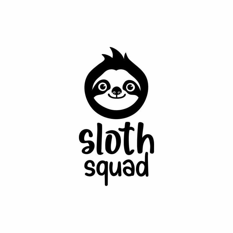 Sloth Squad - Vinyl Decal- Custom Size