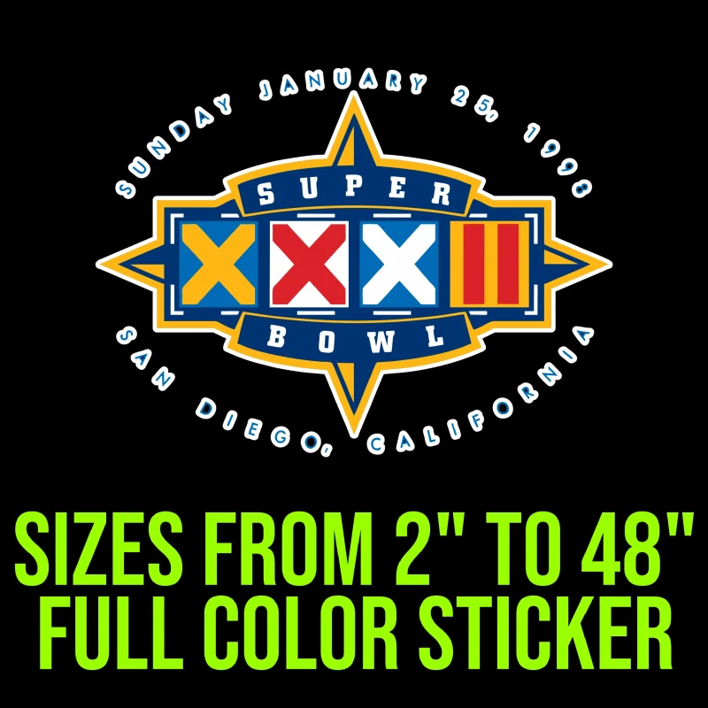 Special order for Brianna - SB 32- Full Color Vinyl Decal - custom size