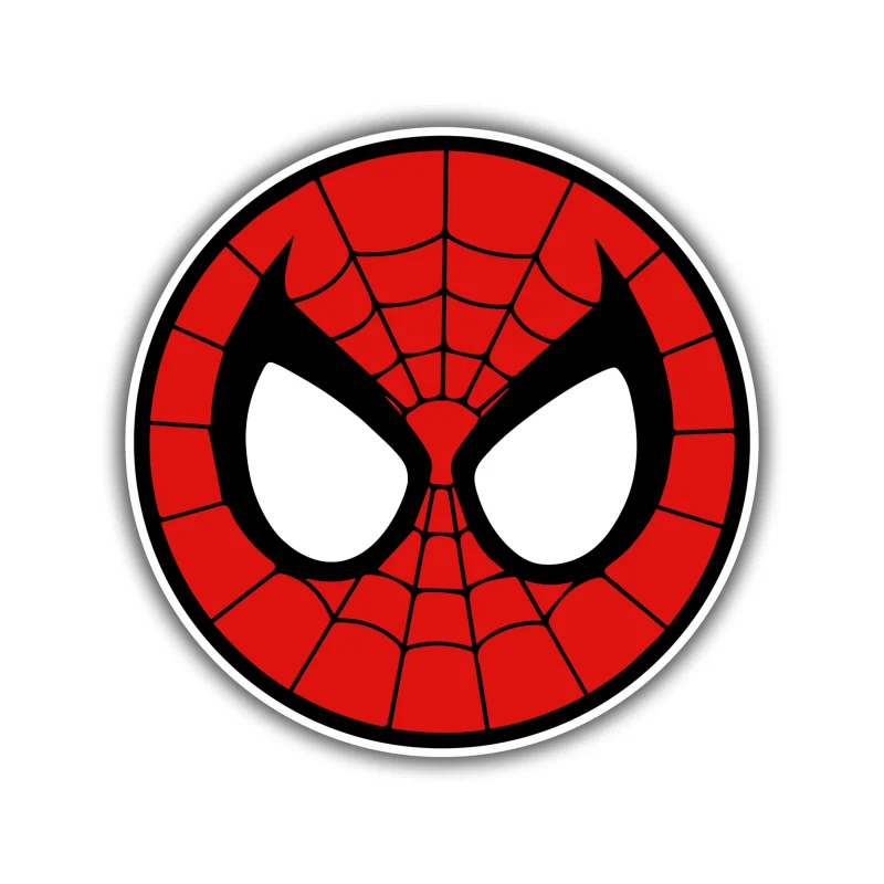 Spiderman Full Color Vinyl Decal - Custom Size