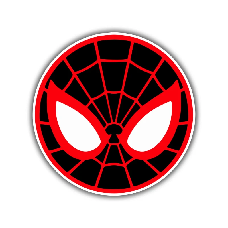 Spiderman Full Color Vinyl Decal - Custom Size