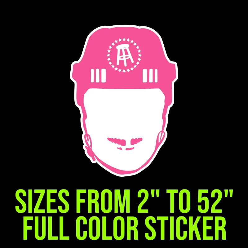 Spittin' Chiclets Full Color Vinyl Decal - Custom Size