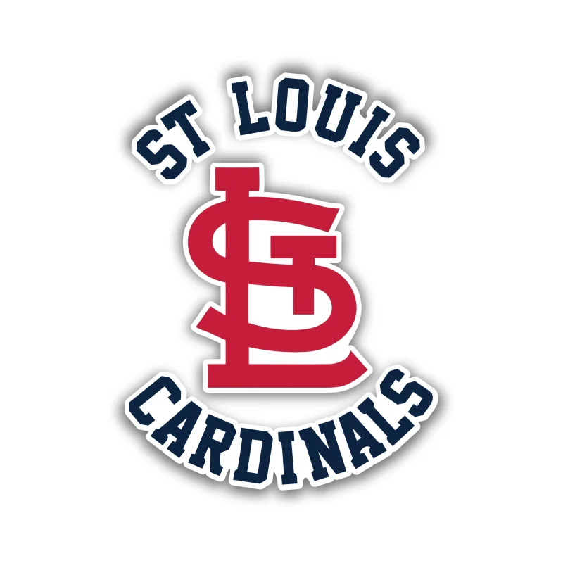 St. Louis Cardinals - STL with Name - Iron On DTF Transfer - Custom Size