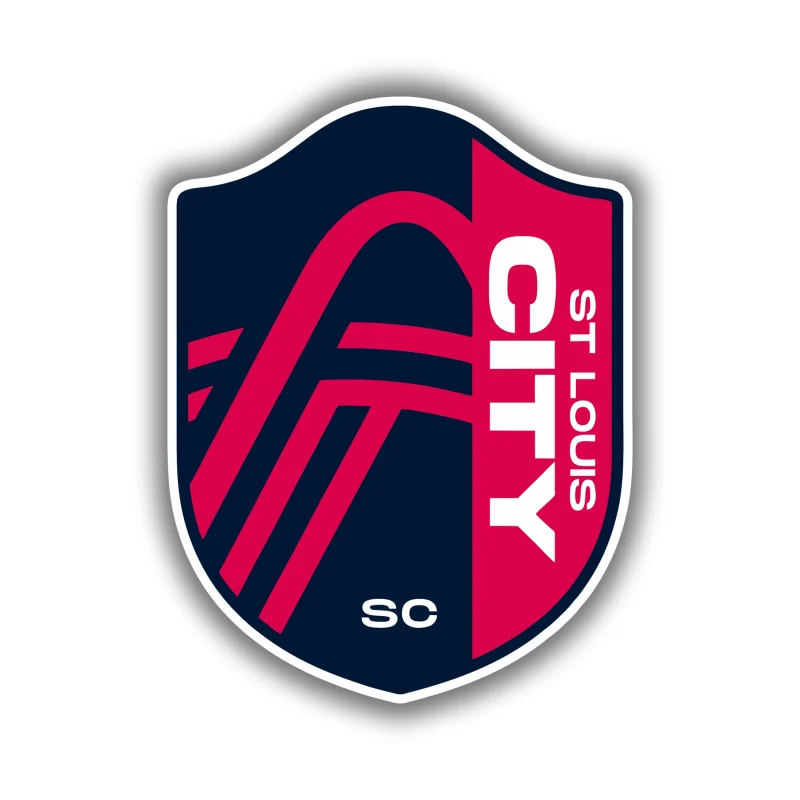 St. Louis City SC - Logo - Iron On DTF Transfer - Custom Size