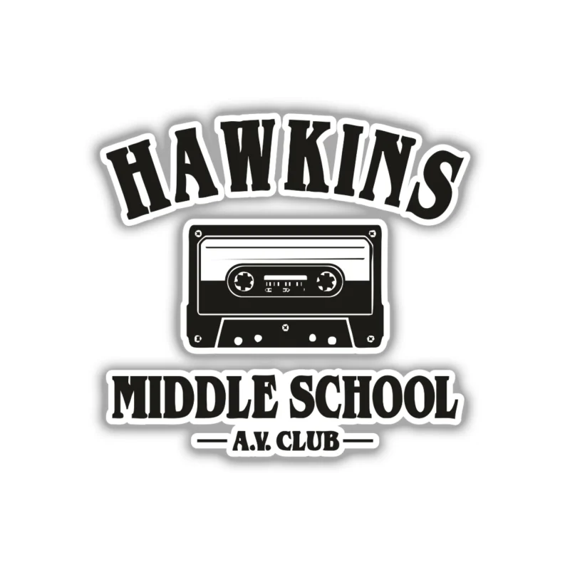 Stranger Things Full Color Vinyl Decal