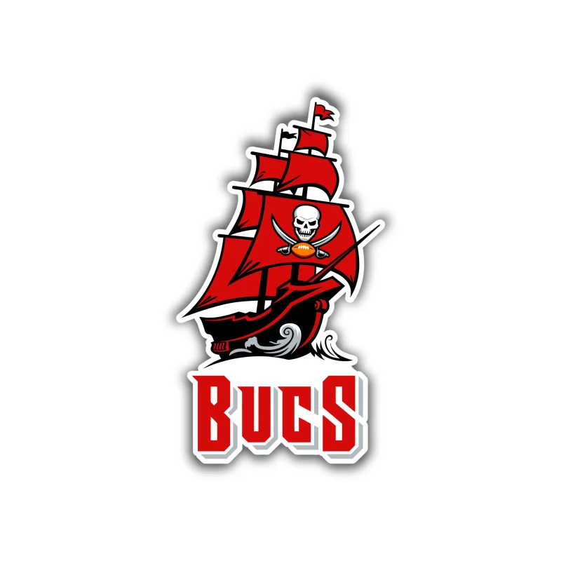 Tampa Bay Buccaneers - Ship Bucs - Temporary Tattoo