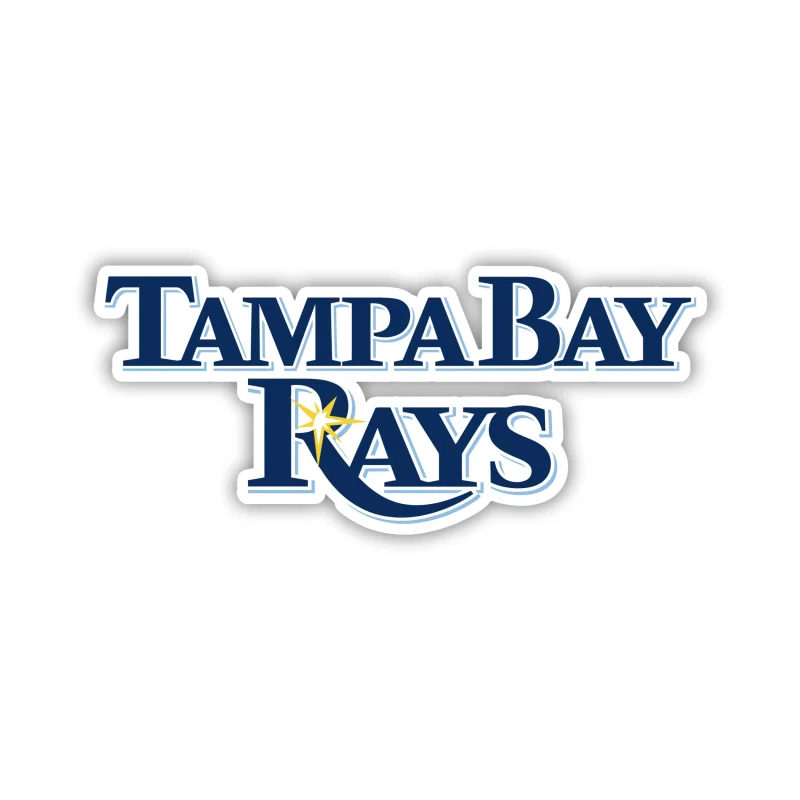 Tampa Bay Rays - Name - Temporary Tattoo