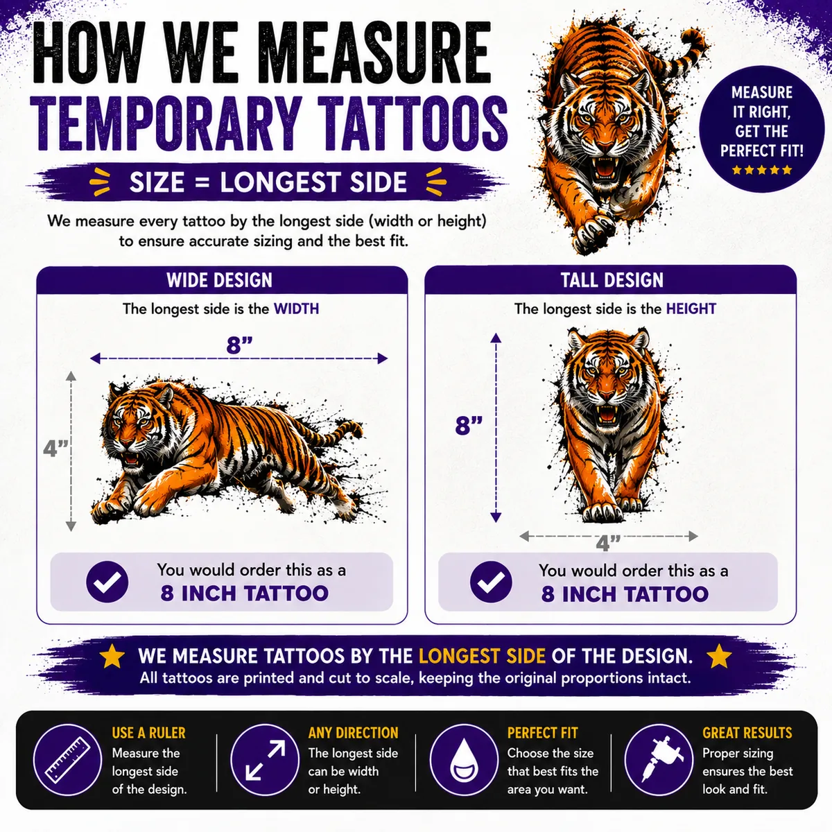 Charlotte Hornets - Temporary Tattoo - Image 4