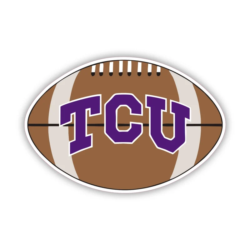 TCU Horned Frogs - Football - Iron On DTF Transfer - Custom Size