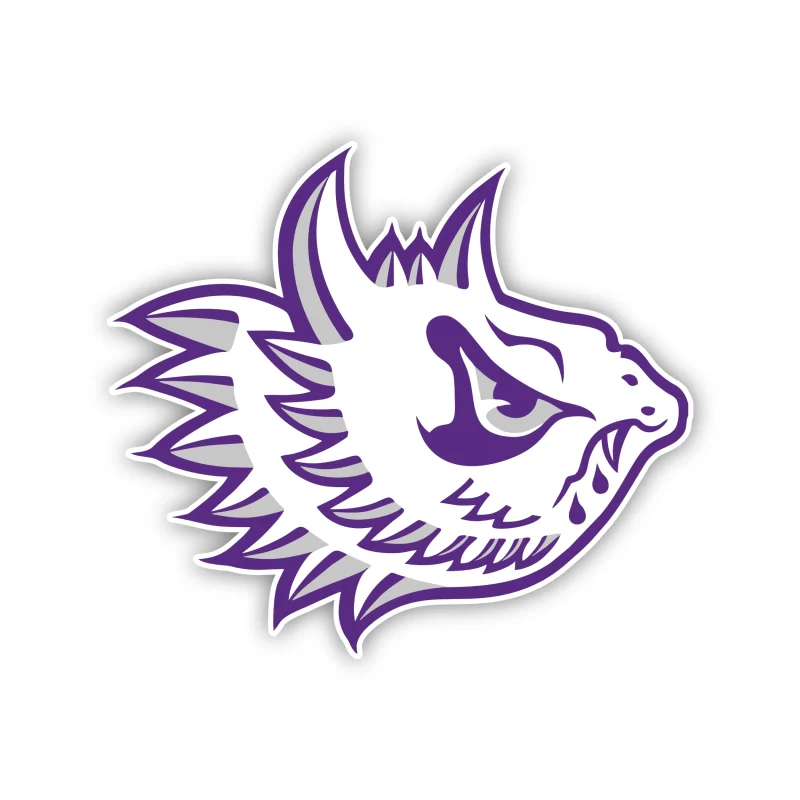 TCU Horned Frogs - Frog Head - Iron On DTF Transfer - Custom Size