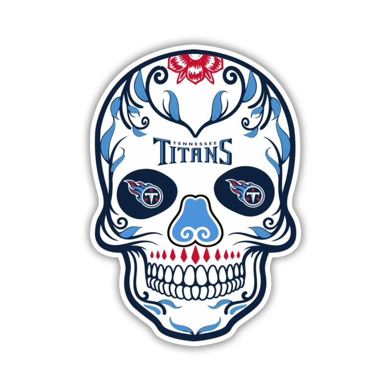Tennessee Titans Full Color Vinyl Sticker – Custom Size