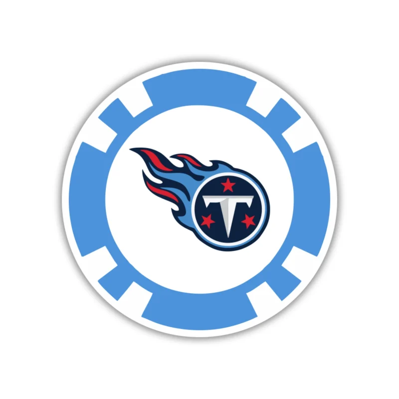 Tennessee Titans Full Color Vinyl Sticker – Custom Size