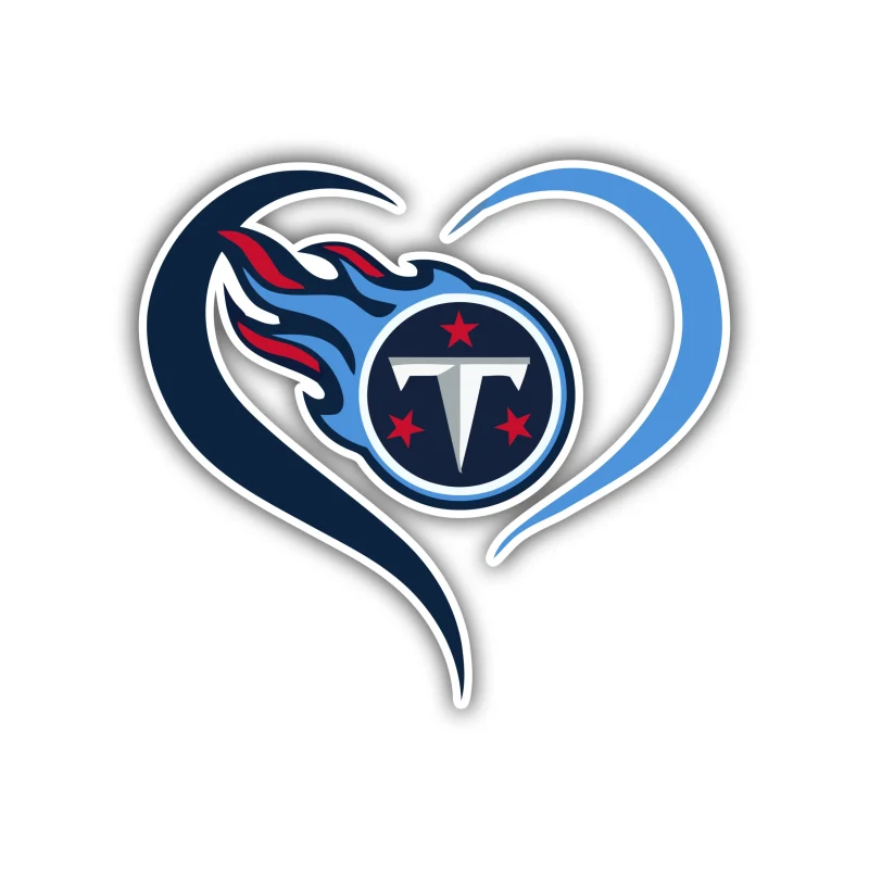 Tennessee Titans Full Color Vinyl Sticker – Custom Size