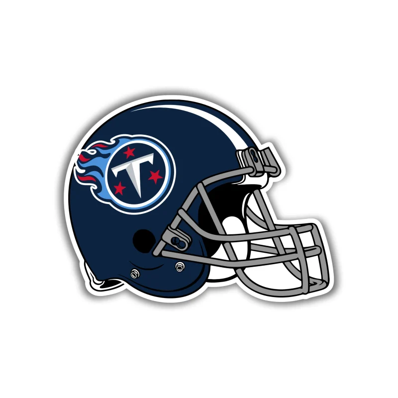 Tennessee Titans - Helmet - Temporary Tattoo