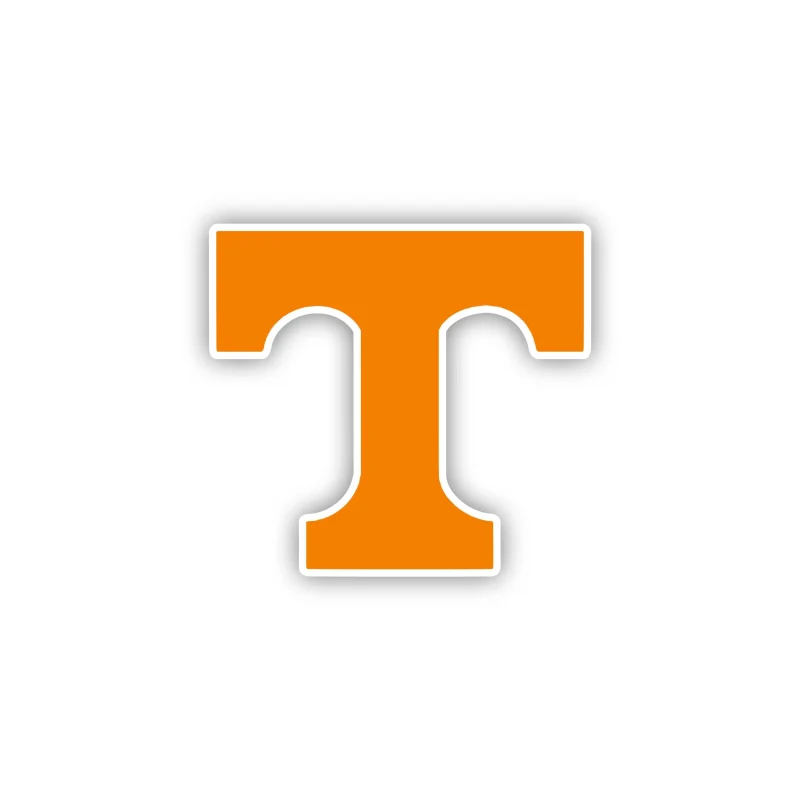 Tennessee Volunteers Full Color Vinyl Decal - Custom Size