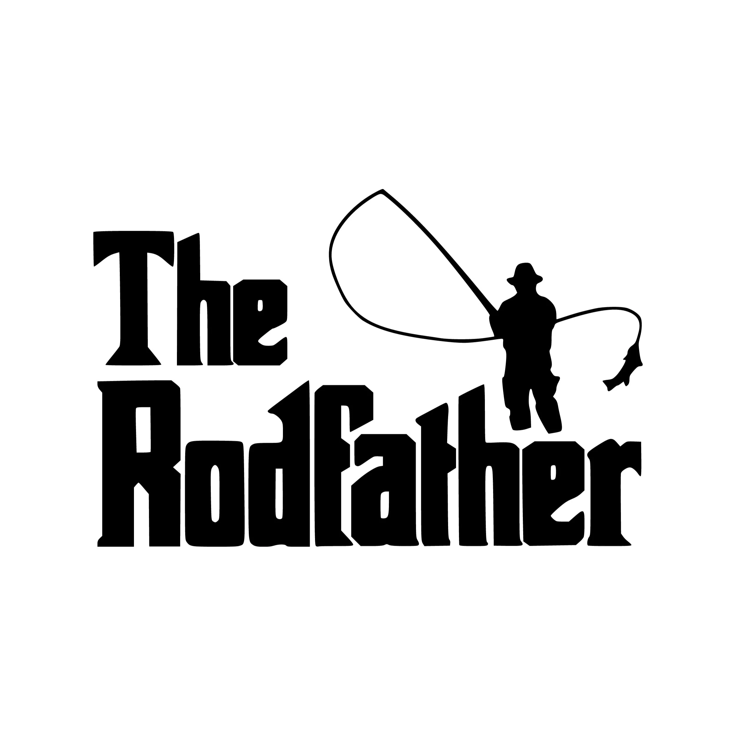 The Rodfather Vinyl Decal - Custom Size