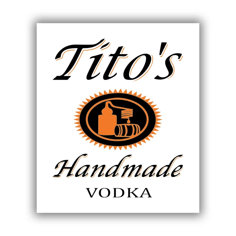 Tito's Vodka - Full Color Vinyl Decal