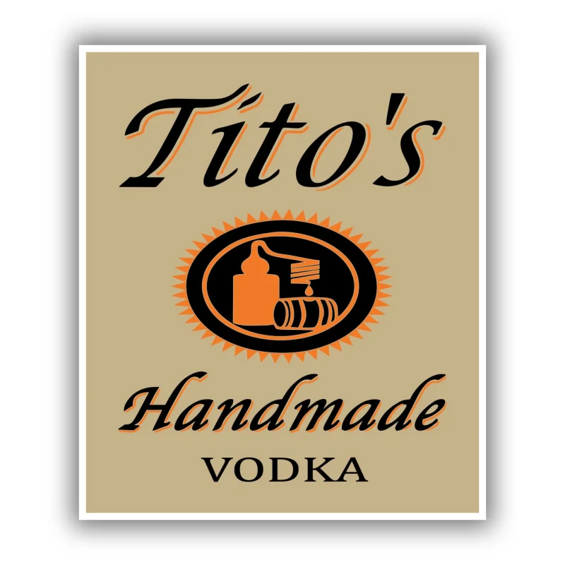 Tito's Vodka - Full Color Vinyl Decal