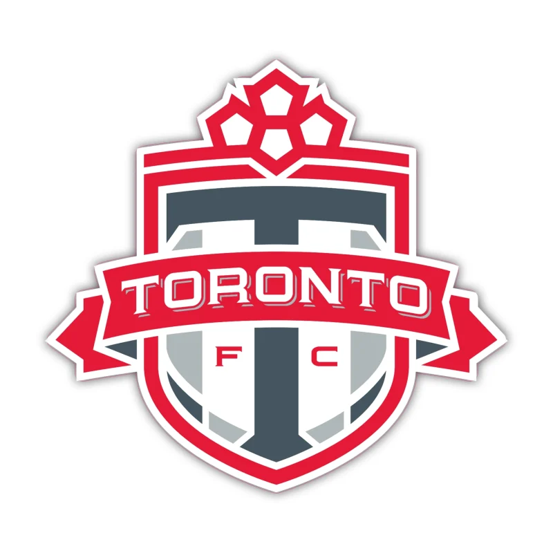 Toronto FC - Logo - Iron On DTF Transfer - Custom Size