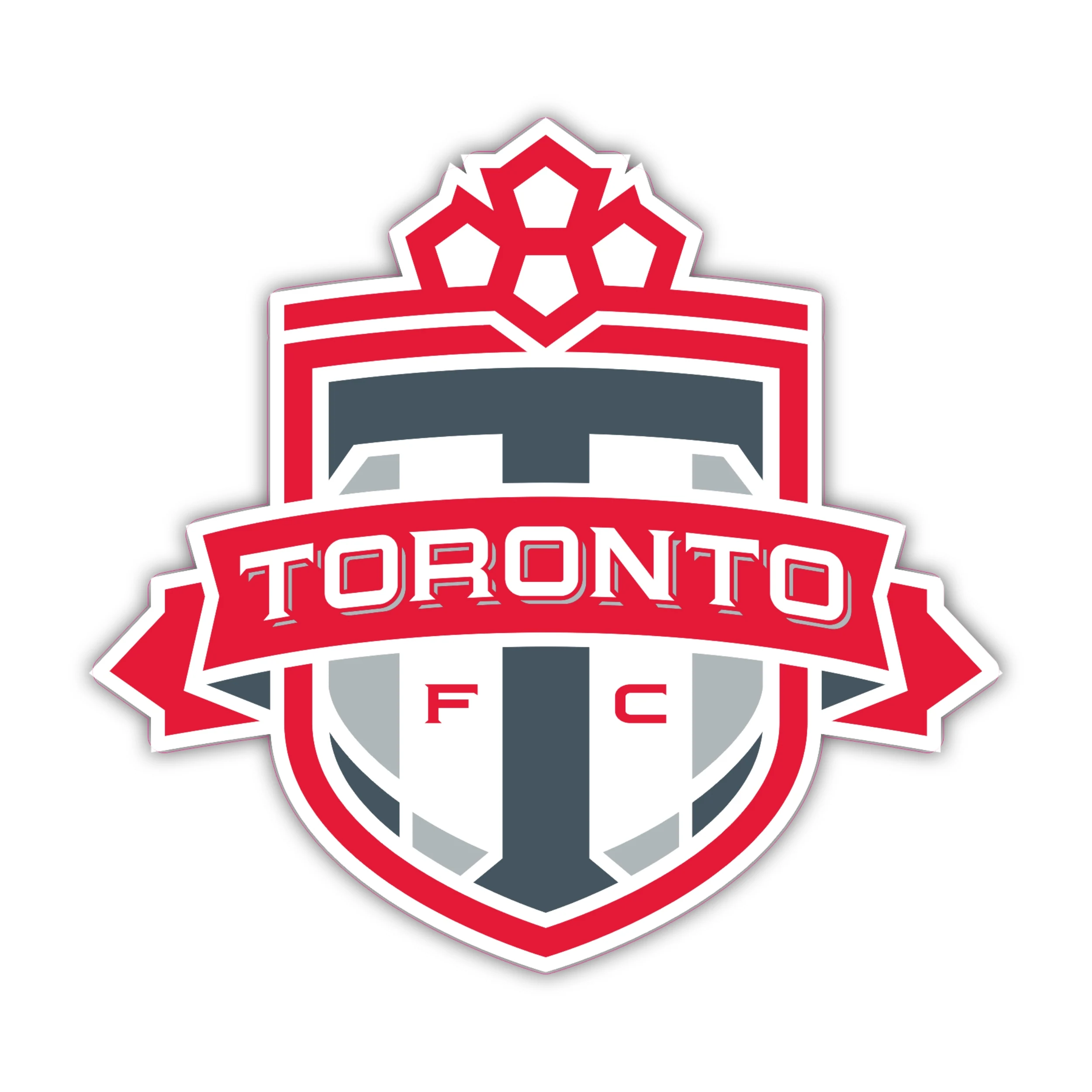 Toronto FC - Logo - Iron On DTF Transfer - Custom Size