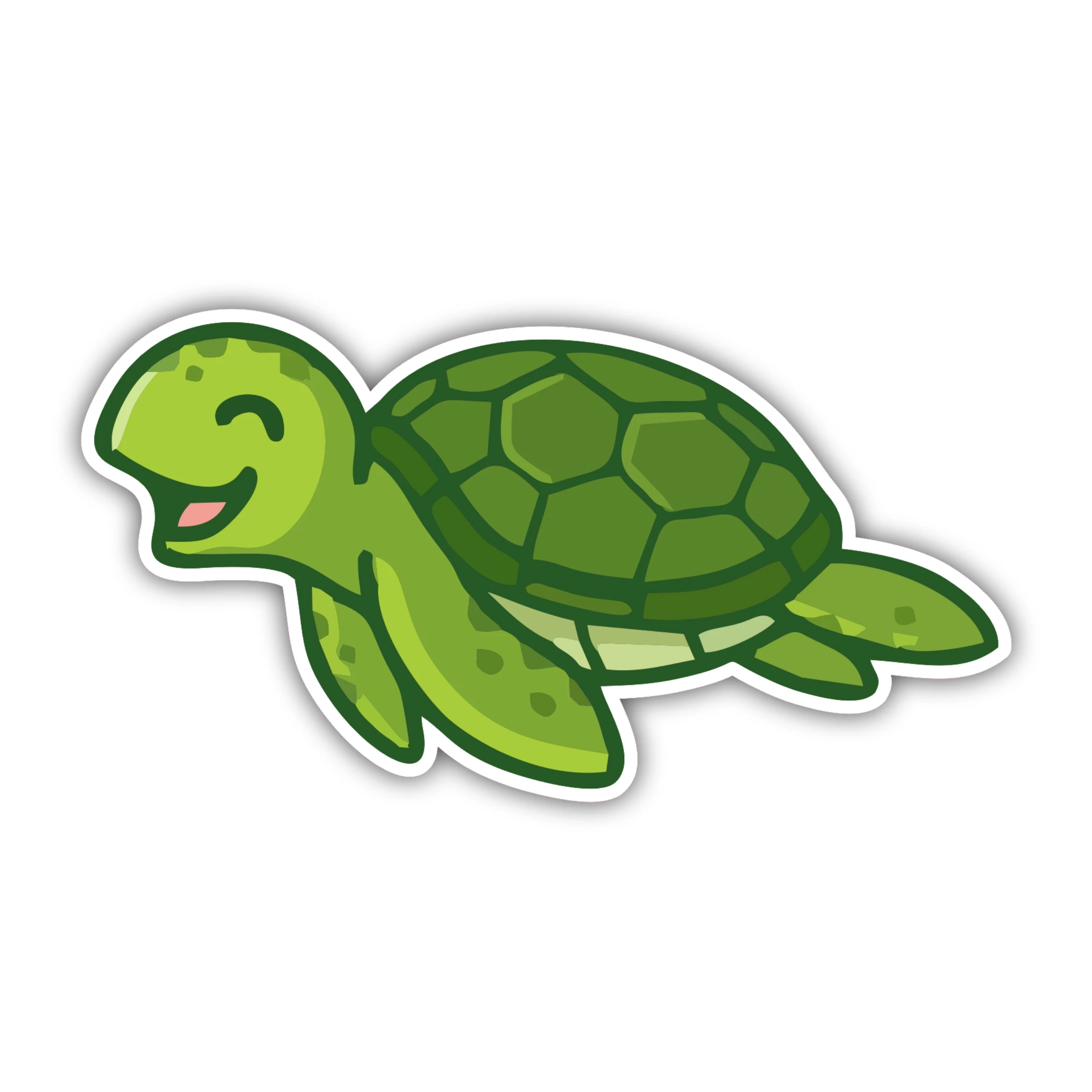 Turtle - Iron On DTF Transfer - Custom Size