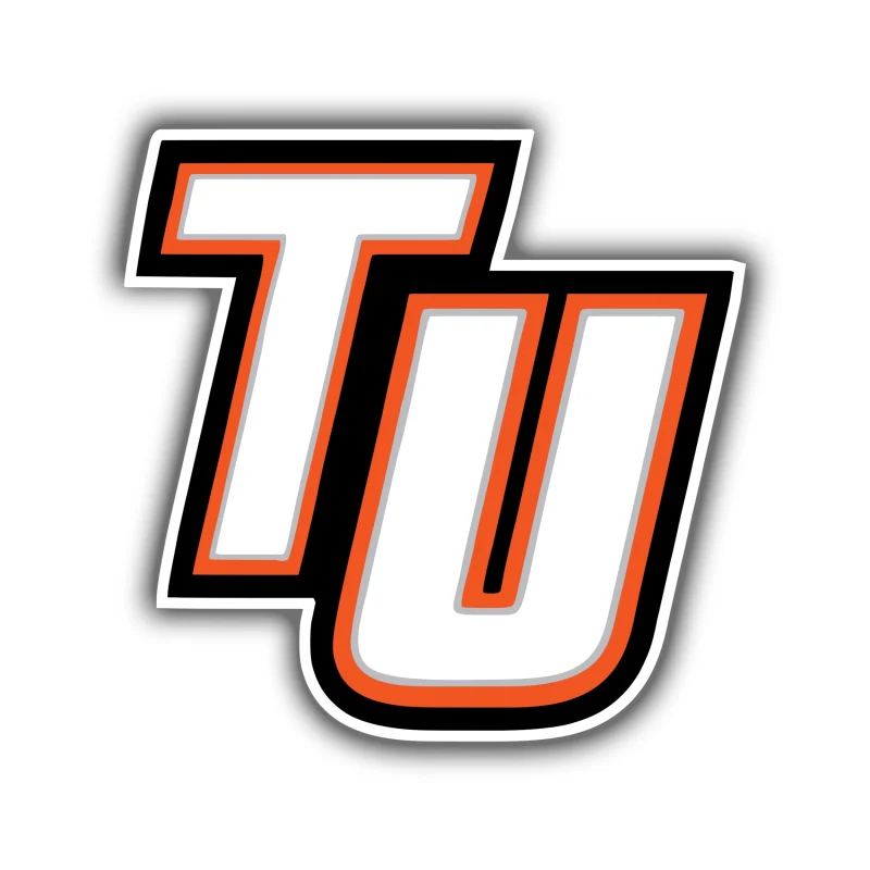 Tusculum University Pioneers Full Color Vinyl Decal - Custom Size
