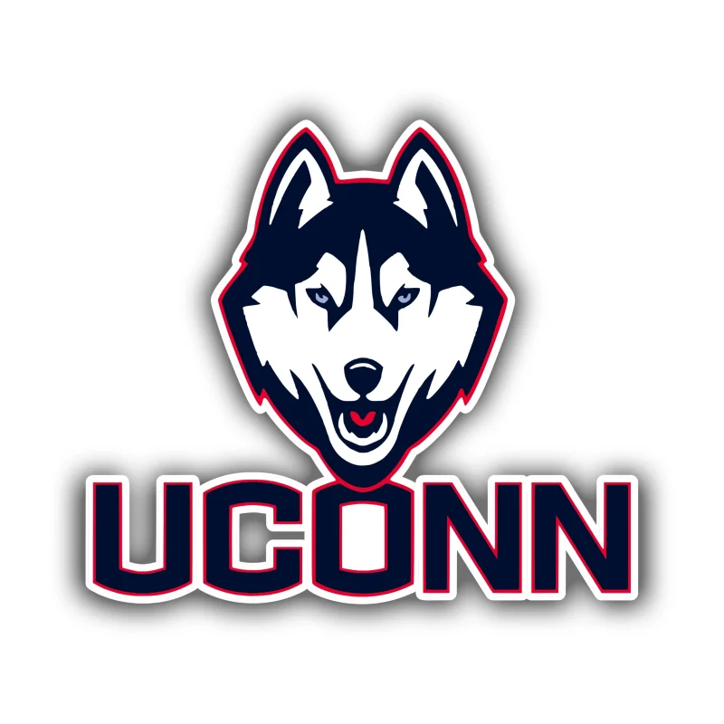 Uconn - Iron On DTF Transfer - Custom Size
