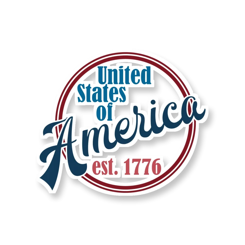 United States of America - Iron On DTF Transfer - Custom Size