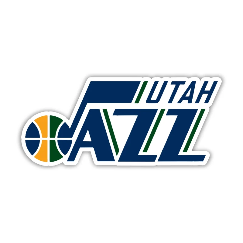 Utah Jazz - Name With Logo - Iron On DTF Transfer - Custom Size