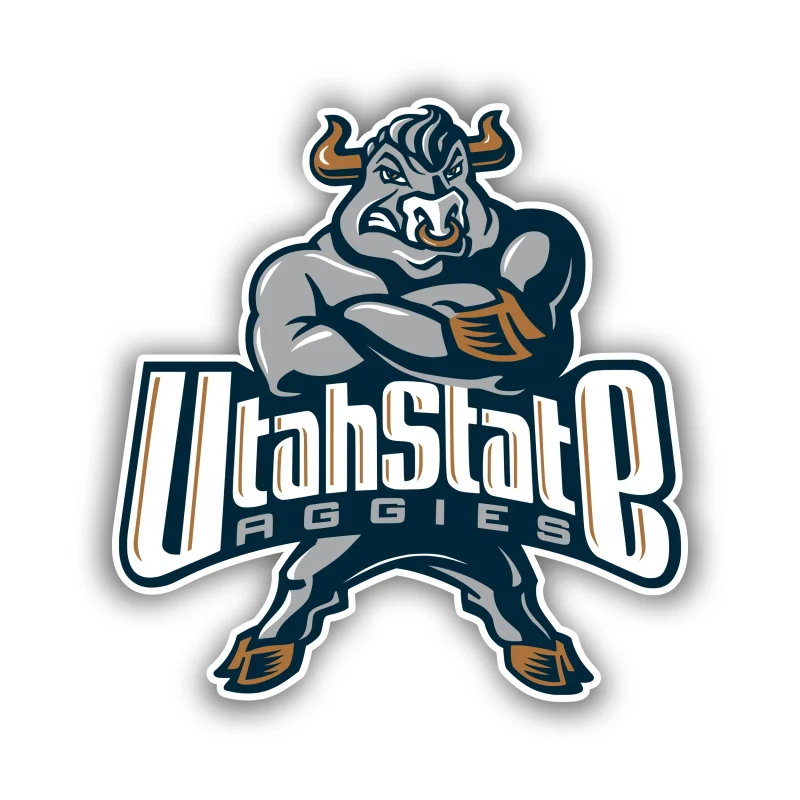 Utah State Aggies - Iron On DTF Transfer - Custom Size