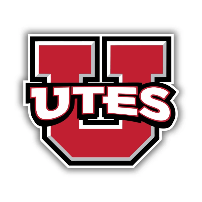 Utah Utes - Iron On DTF Transfer - Custom Size
