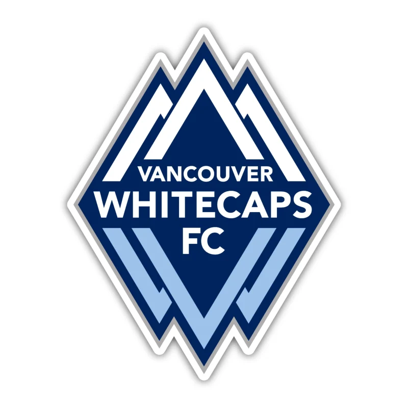 Vancouver Whitecaps FC - Logo - Iron On DTF Transfer - Custom Size