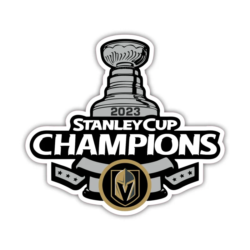Vegas Golden Knights - 2023 Stanley Cup Champions - Iron On DTF Transfer - Custom Size
