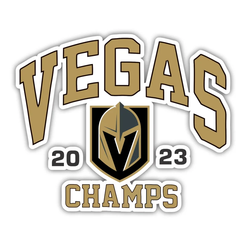 Vegas Golden Knights - Vegas Champs 2023 - Iron On DTF Transfer - Custom Size