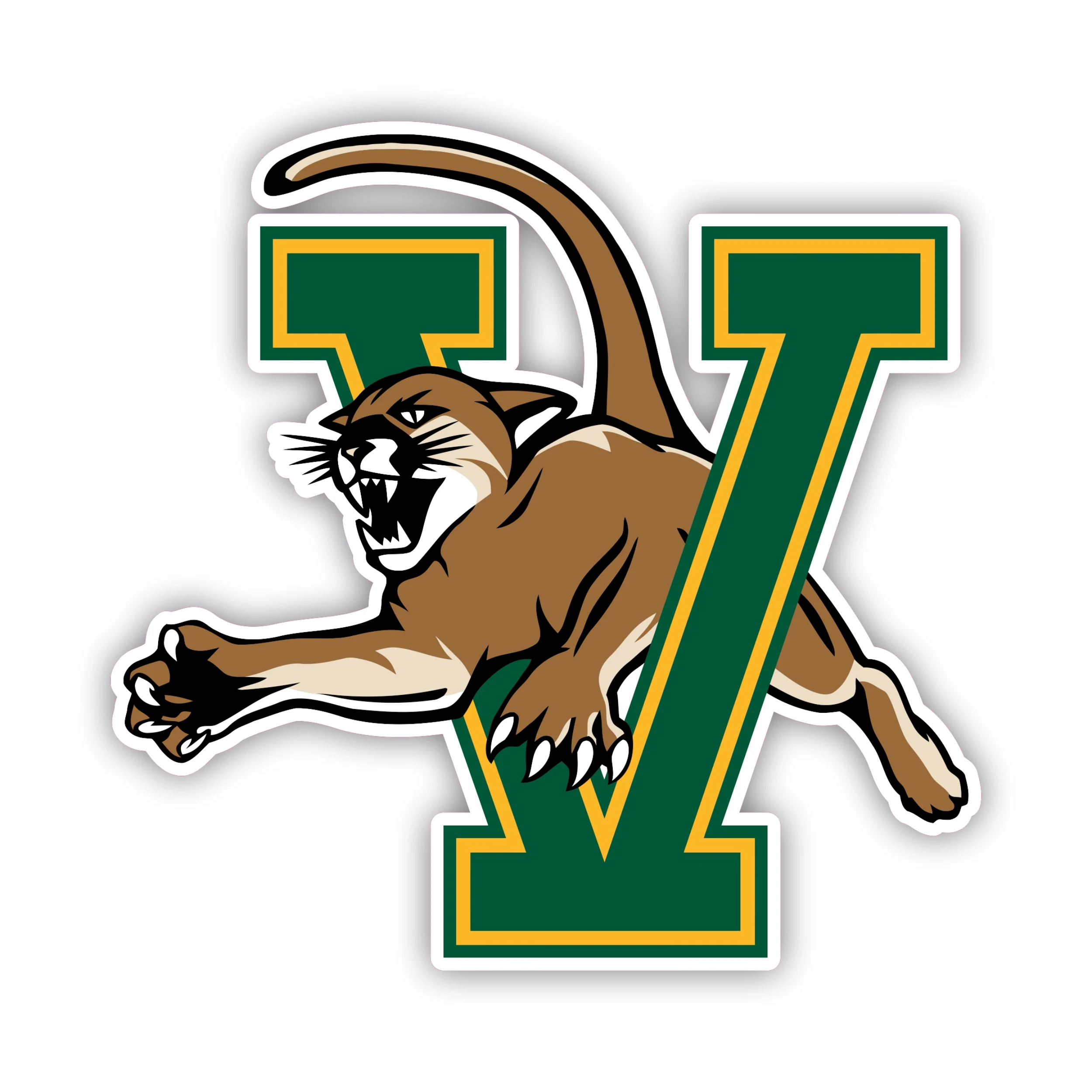 Vermont Catamounts - Iron On DTF Transfer - Custom Size