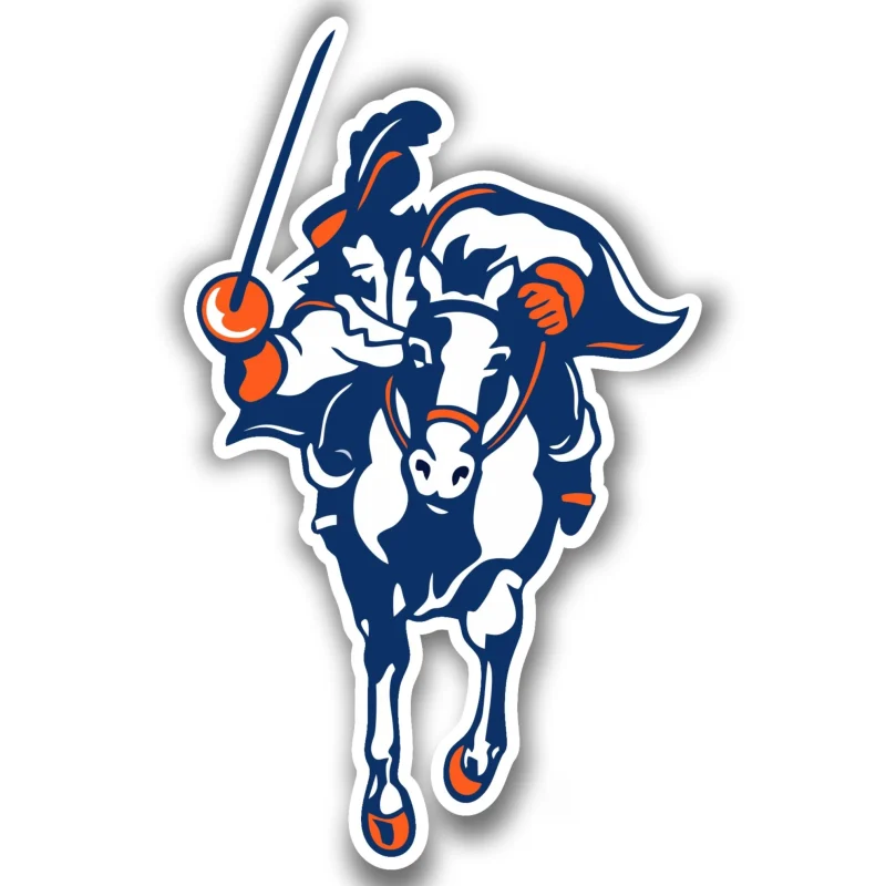 Virginia Cavaliers- Full Color Vinyl Decal - Custom Size