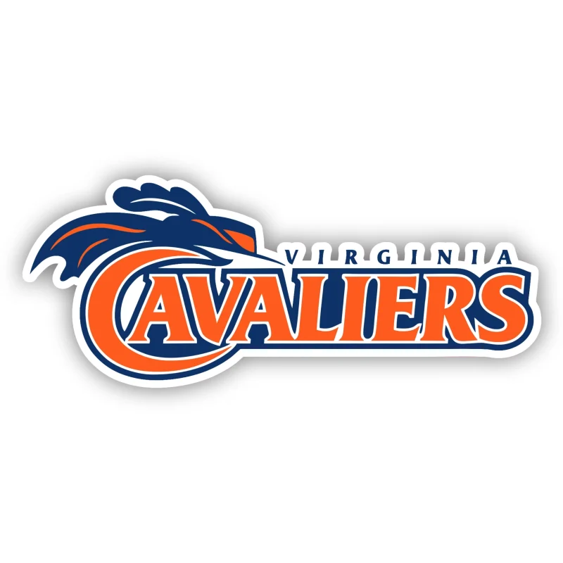 Virginia Cavaliers - Orange Lettering - Iron On DTF Transfer - Custom Size