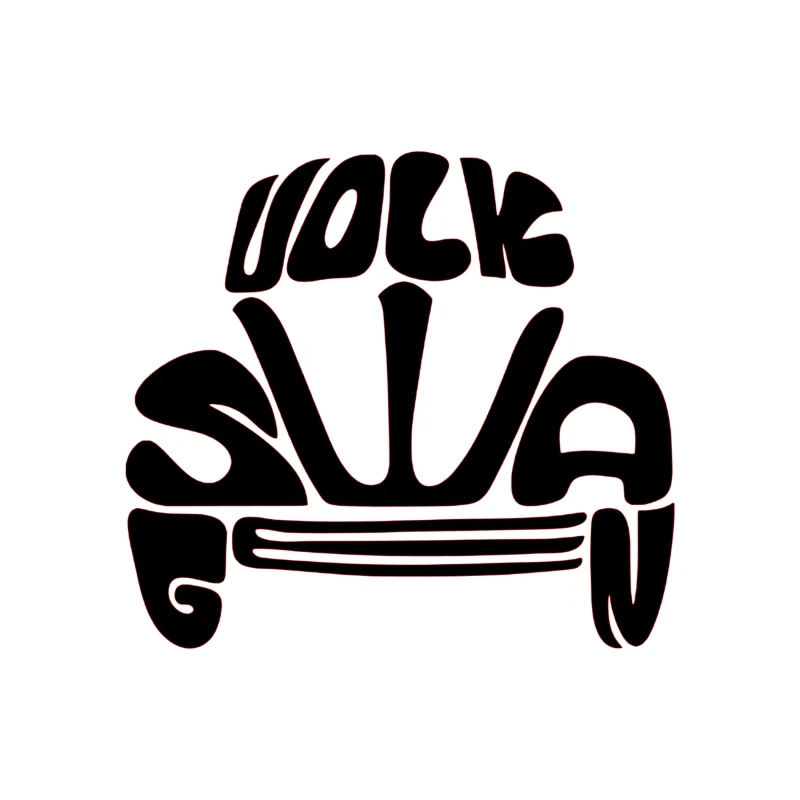 Volkswagen Vinyl Decal - Custom Size